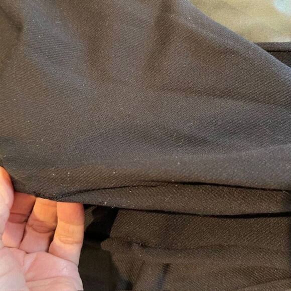 SPANX Look At Me Now Black Leggings Light Texture with Inseam Size Medium - Picture 12 of 13